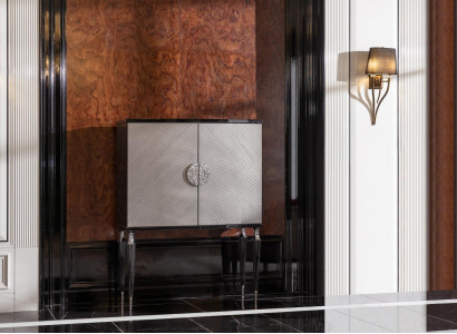 Bar cabinet cupboard bar wooden cabinet gray wood living room drinks luxury